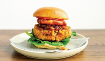 Gluten-free vegetarian burgers
