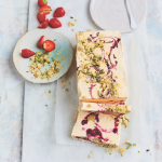 Berry and lemon semifreddo