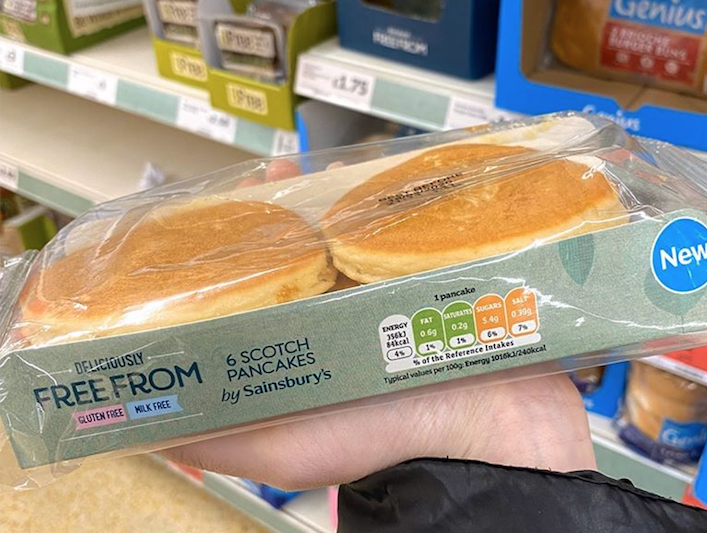 The readymade glutenfree pancakes in supermarkets GlutenFree Heaven