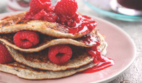 Gluten-free oat pancakes