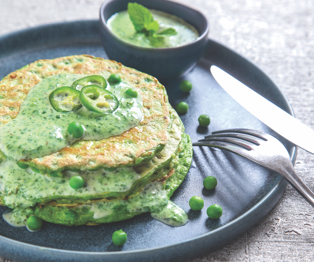 gluten-free savoury pancakes