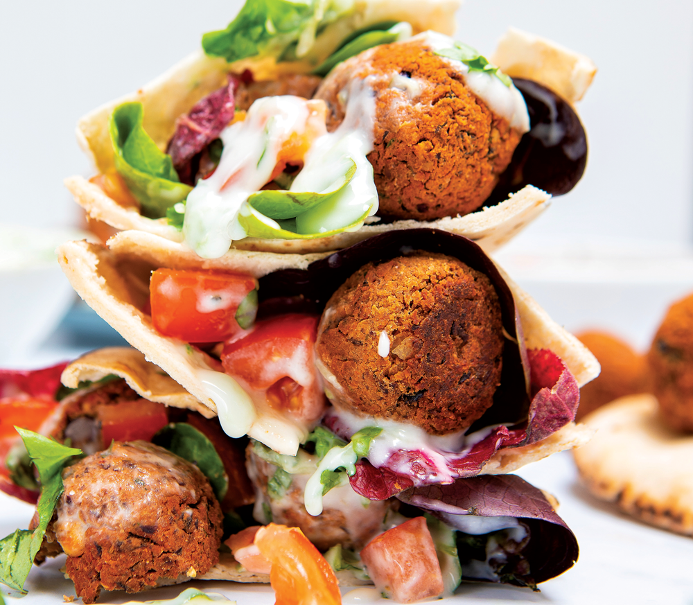 Vegan and gluten-free falafel recipe