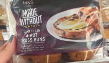 gluten-free hot cross buns