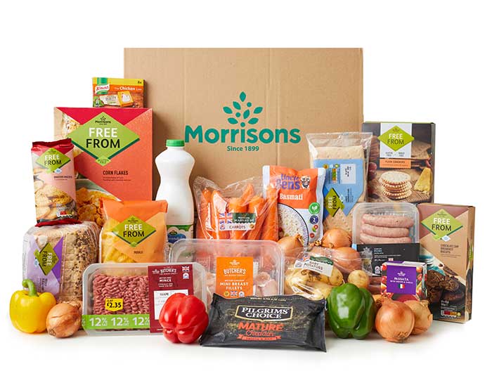 Morrisons gluten-free essentials box