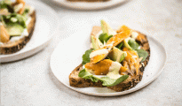 mackerel and avocado sandwich