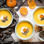 Spiced Spanish Persimon® and Pumpkin Soup
