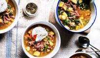 Ham Hock and lentil Soup