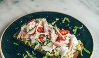 Turkey and Avocado sandwich