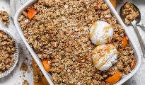Spanish-Persimon-and-Almond-Crumble