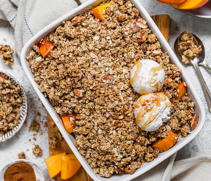 Spanish-Persimon-and-Almond-Crumble