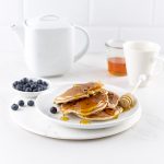 Gluten Free Buckwheat and Blueberry Breakfast Pancakes