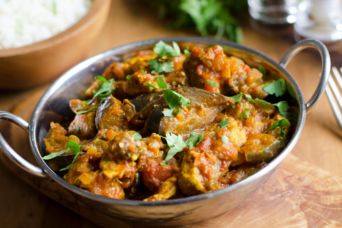 Aubergine Curry