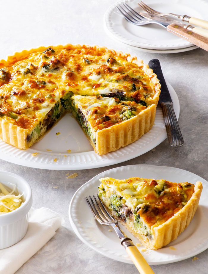 Spicy Broccoli Quiche – At Home With Shay – Gluten Free