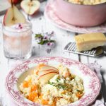 South African Pear, Gorgonzola and Butternut Risotto