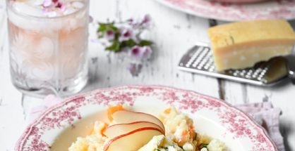 South African Pear, Gorgonzola and Butternut Risotto