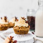 Dirty Chai Raisin Cupcakes