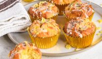 Lamon and poppy Seed Muffins