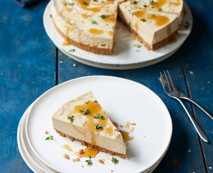 Rosemary and Thyme Cheesecake