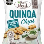 Quinoa Sour Cream and Chive Chips 