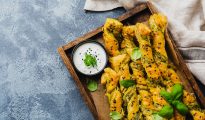 Gluten free and Vegan pesto twisty straws