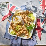 Coronation Chicken Skewers with Dipping Sauce