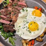 Mexican-Style Steak and eggs
