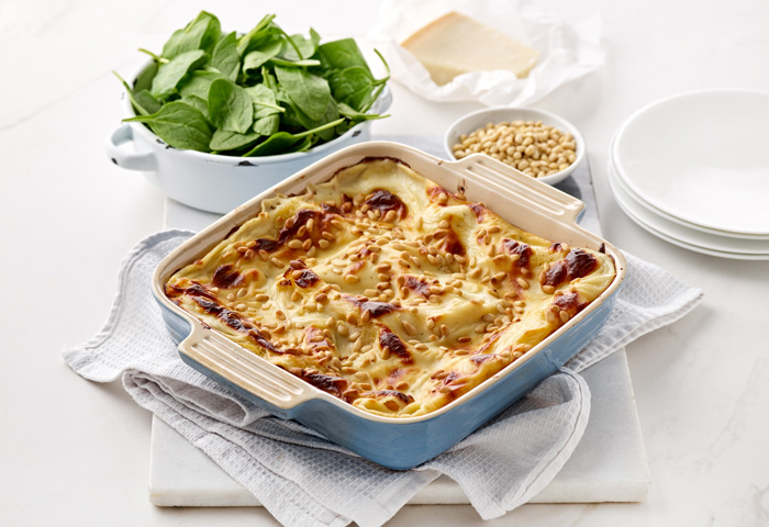 Three Cheese Lasagne