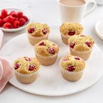 Raspberry and Coconut Cupcake Muffins