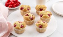 Raspberry and Coconut Cupcake Muffins