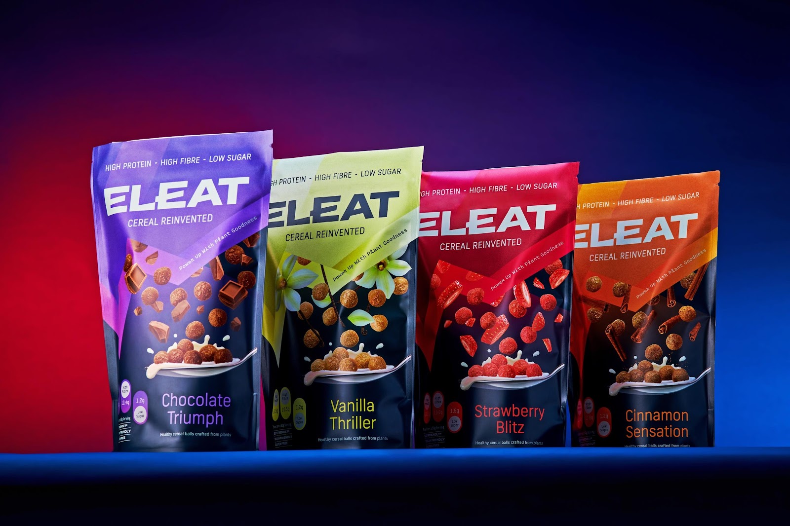 ELEAT’s new and tasty high-protein cereals