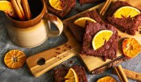 Mulled Wine Brownies