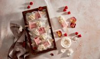 Rose Eton mess lollies